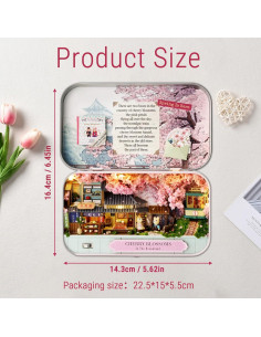 Kit de Teatro en Miniatura DIY CHEOTIME Q-1007 - 1:24 2