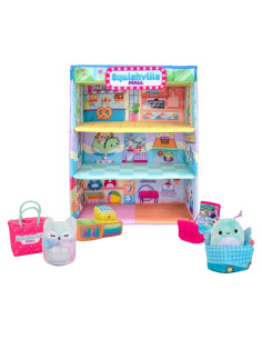 Centro Comercial Squishville Jazwares con 2 Mini-Squishmallows