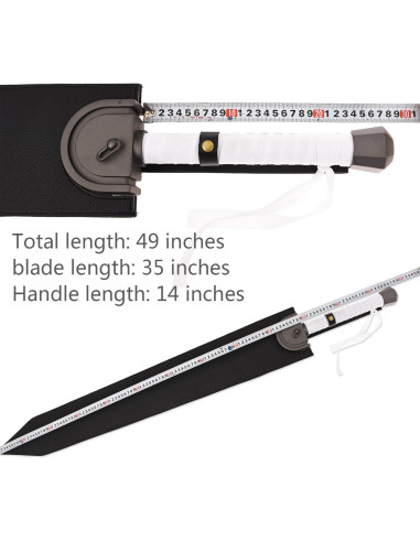 Espada Cazador de Dragones ZIQING 124.46 cm Acero Inoxidable