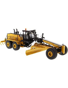 Motoniveladora Caterpillar 24 Diecast Masters 1:50 Detalles Realistas 2