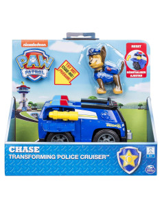 Cruiser Policial Transformador Chase Paw Patrol con Megáfono