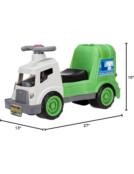 Camión de Basura Little Tikes Dirt Diggers con Claxon y Contenedor