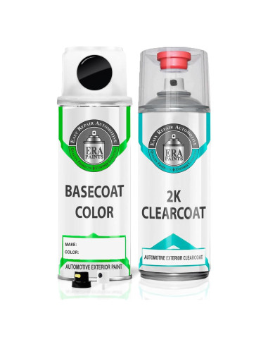 Pintura Automotriz en Spray ERA PX8/DX8/X13 - Negro 12 oz