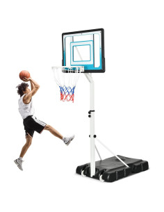 Aro de Baloncesto Portátil YITAHOME Ajustable 1.24-1.73m