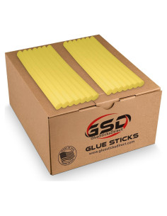 Barras de Pegamento Termofusible GSD PDR 7/16" x 25.4cm 2.27kg