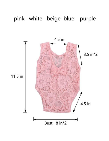 Traje de Fotografía para Bebés Niña 0-1 Mes HECHO EN CHINA