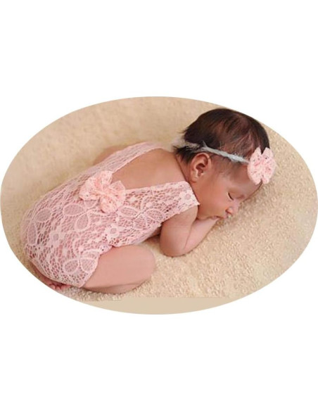 Traje de Fotografía para Bebés Niña 0-1 Mes HECHO EN CHINA