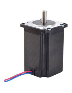 Motor Paso a Paso Nema 23 STEPPERONLINE 2.4Nm 4A Eje 8mm 2