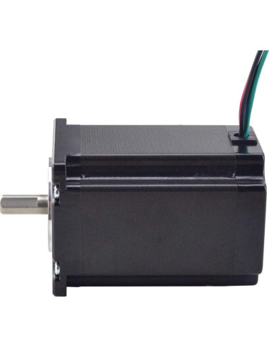 Motor Paso a Paso Nema 23 STEPPERONLINE 2.4Nm 4A Eje 8mm