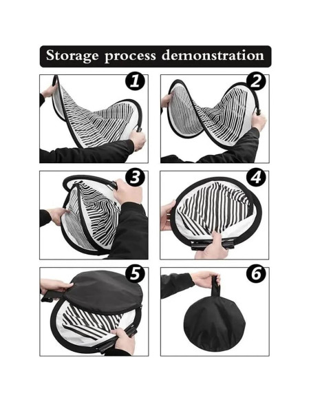 Tablero Reflector de Abolladuras CXGS 81.3 cm Plegable