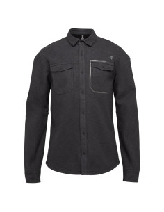 Camisa Flannel Windblock Fox Racing Hombre Negro Pequeño