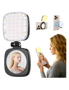 Luz Anular Magnética ZOINSHOT FL302BK con 5 Temperaturas