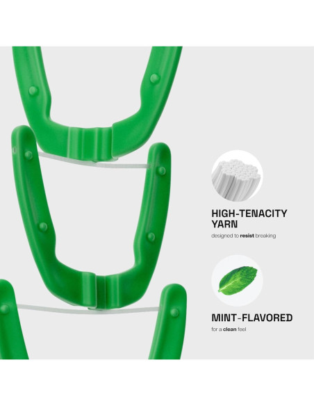 Accesorios de Hilo Dental REACH Ultraclean Menta 28 Piezas