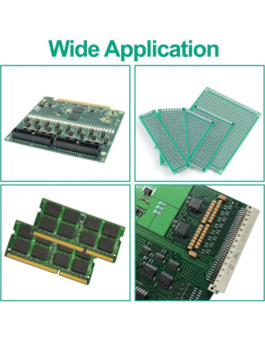 Placa PCB Doble Cara 64 Pcs hiBCTR - 5 Tamaños para Electrónica DIY
