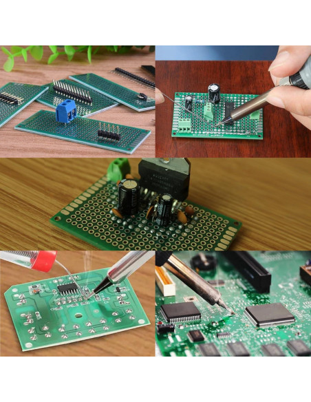Placa PCB Doble Cara 64 Pcs hiBCTR - 5 Tamaños para Electrónica DIY