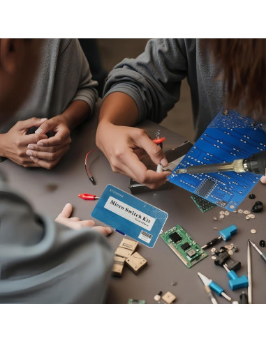 Kit de Interruptores Táctiles SMD Metal 240pcs 4x4mm Xiangyin