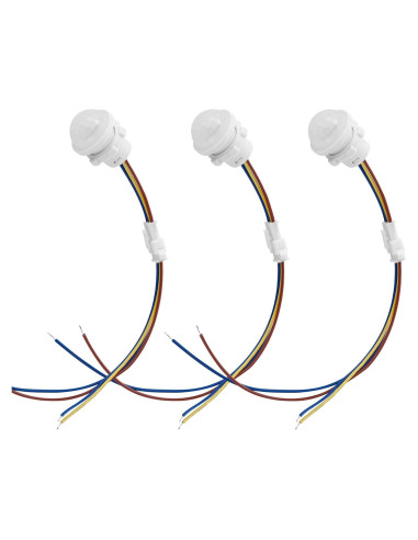 3 Interruptores de Luz con Sensor de Movimiento A.I.FORCE 40W