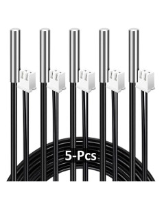 Sensor de Temperatura AOHIEDI B3950 NTC 10k Impermeable 5PCS