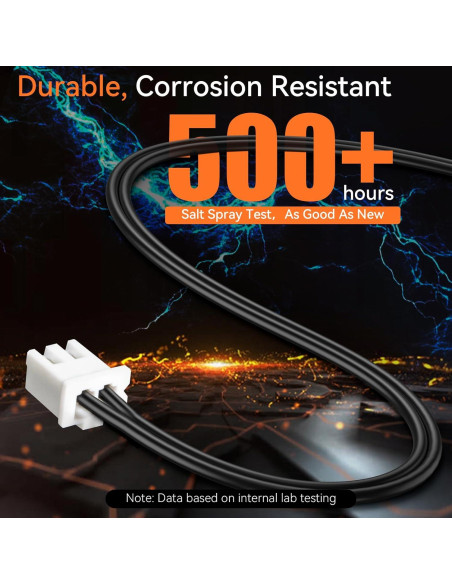 Sensor de Temperatura AOHIEDI B3950 NTC 10k Impermeable 5PCS