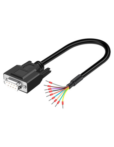 Conector hembra DB9 sin soldadura ANMBEST 1.5m 26AWG