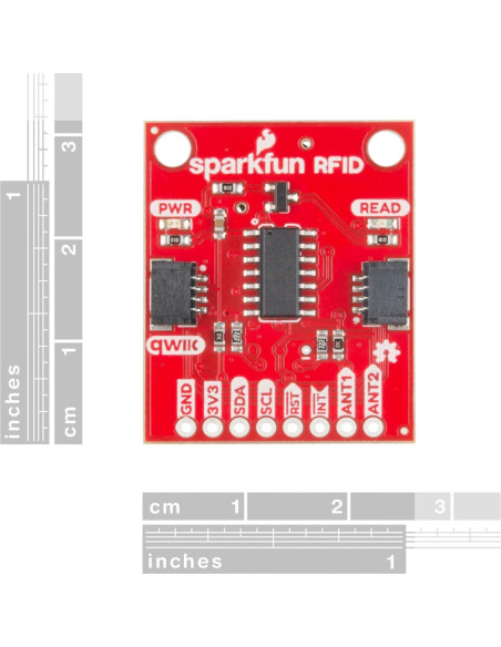 Lector RFID Qwiic SparkFun - 125kHz, LED y Zumbador