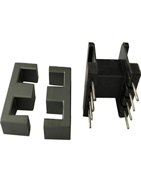 20 Sets Inductor Núcleo de Ferrita EE25 4+4 Pines MnZn PC40
