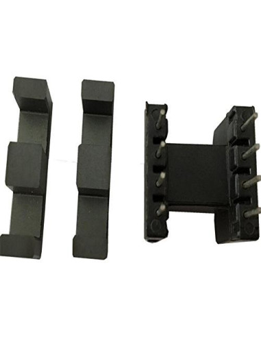 20 Sets Inductor Núcleo de Ferrita EE25 4+4 Pines MnZn PC40
