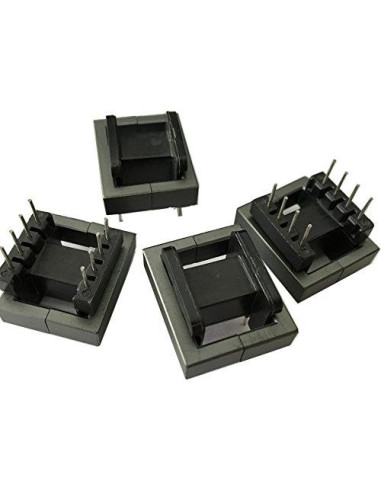 20 Sets Inductor Núcleo de Ferrita EE25 4+4 Pines MnZn PC40