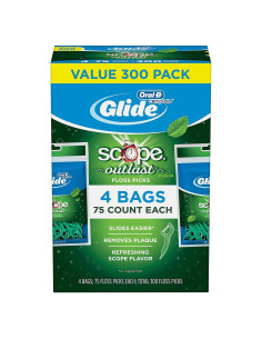 Palillos de Hilo Dental Glide Oral-B 75 Unidades Menta