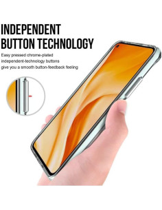 Funda Transparente y Negra + 2 Protectores de Pantalla Alcatel 1 2021 2