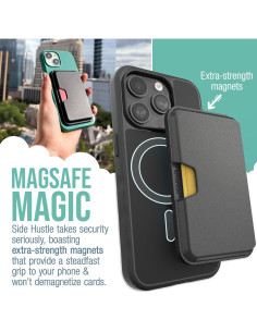 Billetera Magnética Smartish Trabajo Secundario para iPhone 2