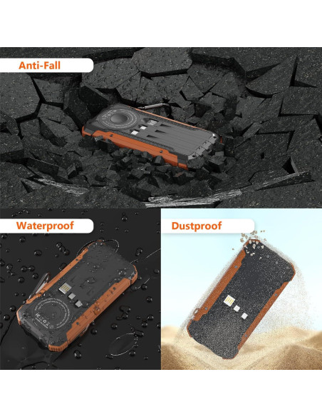 Banco de Energía Solar 20,000mAh Cargador Inalámbrico con Linterna