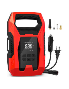 Compresor de Aire Portátil CARSUN T2221-Y 150 PSI Doble Alimentación