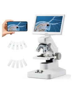 Microscopio Digital TOMLOV DM301 Pro 7" Pantalla IPS USB HDMI