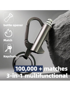 Encendedor de Llavero Multifuncional AHF618 Impermeable 2