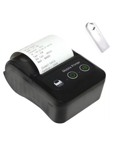 Impresora Térmica Bluetooth 58mm GZGYNADAST PT280 Portátil