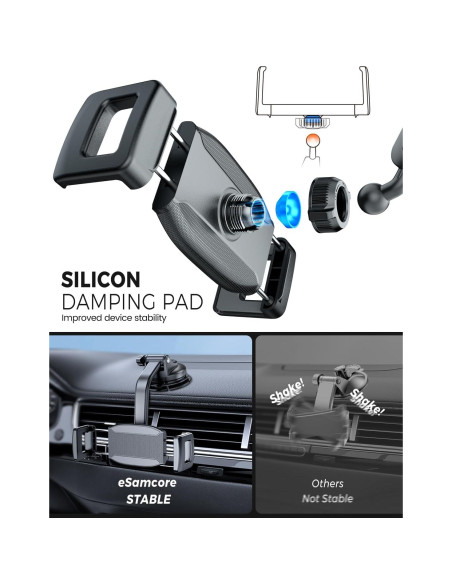 Abrazadera Universal para Tableta eSamcore 6-12.9" Ajustable