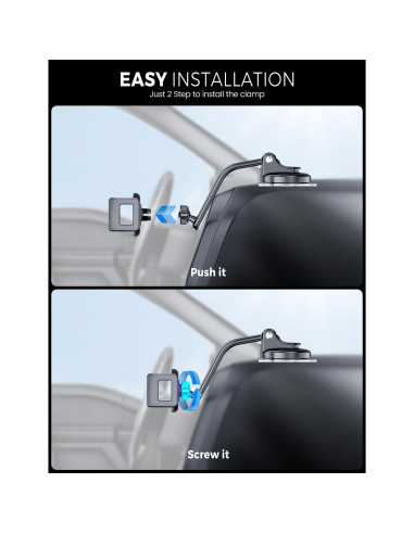 Abrazadera Universal para Tableta eSamcore 6-12.9" Ajustable