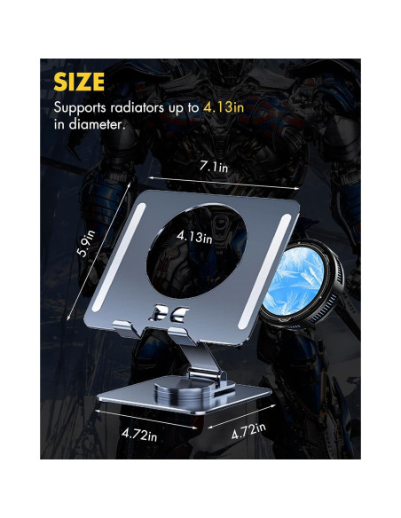 Enfriador Magnético ACEDAYS para iPad y Tabletas 20W