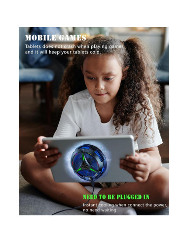 Enfriador Magnético ACEDAYS para iPad y Tabletas 20W