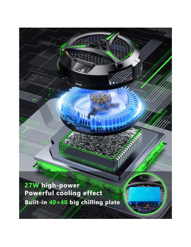 Enfriador Magnético ACEDAYS para iPad y Tabletas 20W