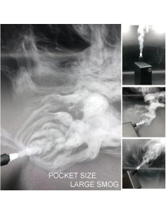 Mini Máquina de Niebla WHATAVAL con Control Remoto 10ml 2