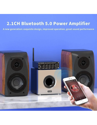 Controlador de Volumen Bluetooth Fosi Audio VOL20 2.1CH