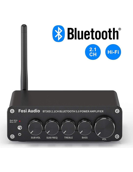 Controlador de Volumen Bluetooth Fosi Audio VOL20 2.1CH