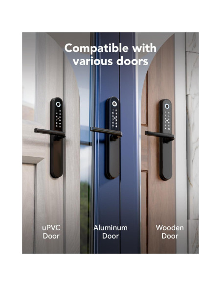 Cerradura Inteligente Biométrica Blusafe Apollo - Control Remoto