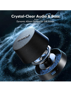 Altavoz Bluetooth Portátil Momax Magnético Impermeable 12H 2