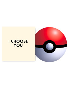 Tarjeta de Aniversario Pokeball CATCHYOURDREAMS A5 Multicolor