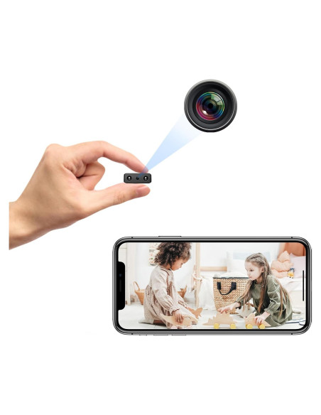 Mini Cámara Espía Oculta Shalapovar 1080P Wi-Fi para Vigilancia