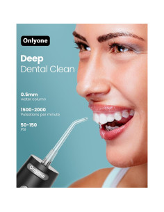 Irrigador Dental de Agua Onlyone FC5090 Rosa 300ml Portátil 2