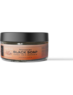 Jabón Negro Marroquí Zakia con Ámbar Almizcle - 226 gr 2